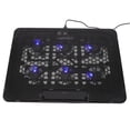 thumbnail image 4 of Tablette de Refroidissement pour Ordinateur Portable, Refroidisseur d'Air pour Ordinateur Portable de Jeu, Support Réglable pour Ordinateur Portable à 6 Ventilateurs, 4 of 8