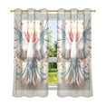 thumbnail image 2 of Bird Dove Side Blackout Curtains Patio Door Curtains Window Decoration for Bedroom Living Room 2 Panels, 2 of 7