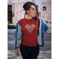thumbnail image 2 of I Love You Baby Heart T-Shirt Women -Image by Shutterstock, Female Large, 2 of 4