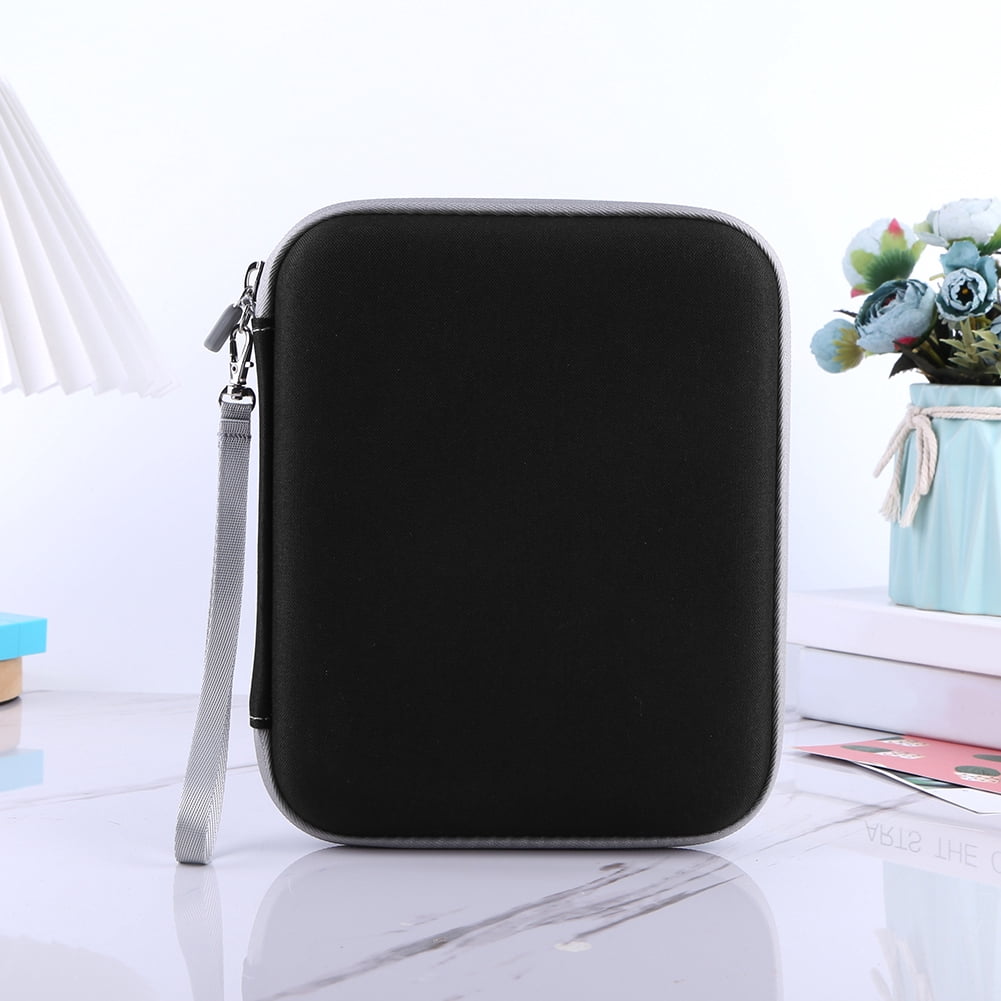 BLEEUS Card Case 80 Pockets Card Binder Holder Card Folder For Yoto Cards (Black)Game Accessories