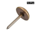 thumbnail image 3 of Uxcell 10Pack 45/64" Dia Upholstery Tacks Furniture Tacks Nails Pins for Furniture Bronze, 3 of 6