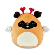 Squishmallows Official Plush 12 inch Brown Pug Dog - Child's Ultra Soft Stuffed Plush Toy