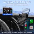 thumbnail image 2 of xianyou-Car Phone Holder Mount for 2023 2024 2025 Lexus RX RX350 RX350h RX450h+ RX500h, Navigation Bracket Cell Phone Holder Hands Free Phone Stand for All iPhone Android Smartphones, 2 of 4