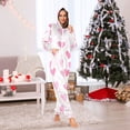 thumbnail image 7 of FORMRS Onesies Pajama for Adults Unisex Hoodie Winter Jumpsuit One Piece Sleepwear, Sizes S-2XL, Geometric Love, 7 of 7