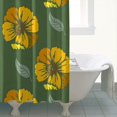 thumbnail image 3 of Ensemble de Rideau de Douche avec Encliquetable, Tournesol Belles Plantes d'Automne (4) Rideaux de Douche Réutilisables Doublure de Douche, Rideaux en Polyester Chic Contemporain, 72x72 Pouces, 3 of 4