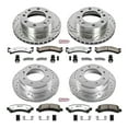 thumbnail image 3 of PowerStop Front and Rear Z36 Truck & Tow Carbon-Fiber Ceramic Brake Pad and Drilled and Slotted Rotor Kit Fits: CHEVROLET GMC Select Models K2025-36, 3 of 9