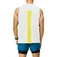 thumbnail image 5 of SSAAVKUY Savings Men's Workout Tank Tops UPF 50+ Swim Shirts Quick Dry Running Sleeveless UV Protection Muscle Tees White XXL, 5 of 5