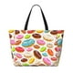 thumbnail image 2 of Fotbe Color Donut Bolsa de Viaje para Playa - Resistente al Agua, Bolsa Tote de Gran Capacidad y Ligera con 7 Bolsillos para Mujeres y Hombres, 2 of 7