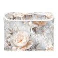 thumbnail image 7 of Yayeee Collapsible Cube Storage Bin with Lid Fabric Closet Decorative Basket with Handles, Beautiful Floral, 7 of 7