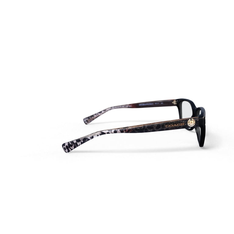 Coach Eyeglasses HC 6082 5353 Black, Female Rectangle Frame  display picture 2