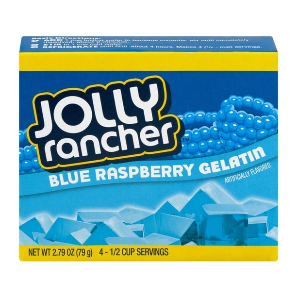 Jolly Rancher Blue Raspberry Gelatin Mix, 2.79 oz