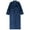 YPR1-Navy, variant on Womens Zip Up Bathrobe Winter Long Sleeve Full Zip Fleece Robe Soft Fuzzy Fluffy Cozy Warm Plush Robes Long Housecoat with Pockets