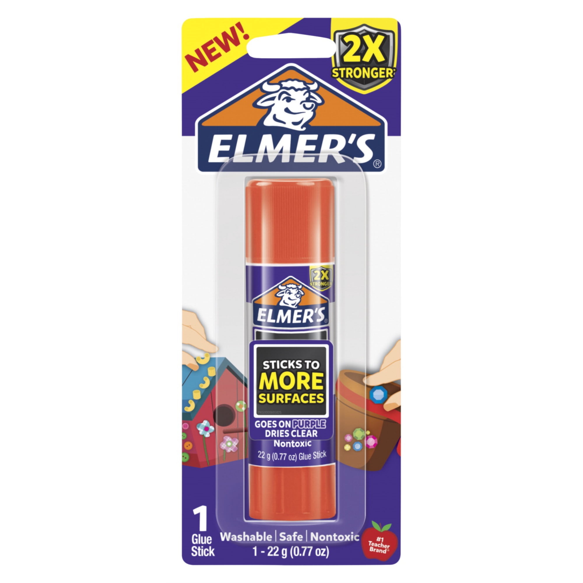 Elmer's Extra Strength Glue Sticks, 0.77 Ounces