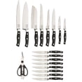 thumbnail image 2 of Chicago Cutlery Insignia 18pc Knife Block Set with In-Block Sharpener, 2 of 4