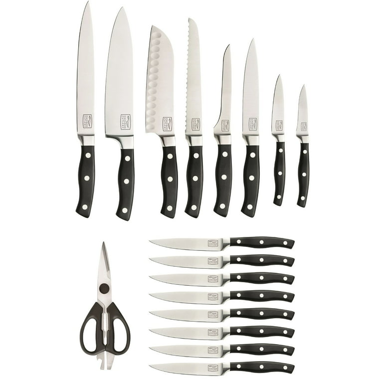 Chicago Cutlery® Insignia Stainless Steel Knife Block Set, 18