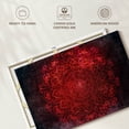 thumbnail image 6 of Elephant Stock Glowing Red Mandala Wall Art - Horizontal Canvas Wall Art - Living Room Wall Decor - Decor Elements Canvas - Red And Black Decor - 12" x 8", 6 of 8