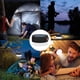 thumbnail image 3 of Naiovety Lámpara solar para tienda de campaña, recargable, para senderismo, pesca, linterna de emergencia, resistente al agua, luz ajustable, banco de carpas Naiovety OD029128-00B, 3 of 6
