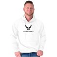 thumbnail image 5 of US Air Force Military Wings Symbol Hoodie Sweatshirt Women Men Brisco Brands S, 5 of 6
