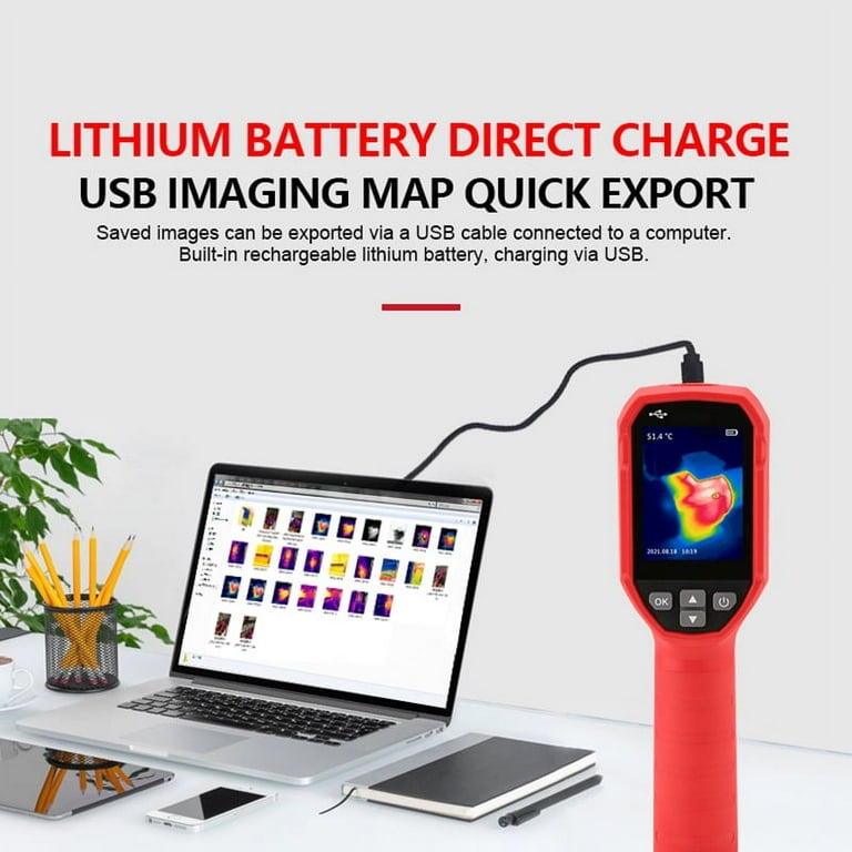 サーモグラフィーカメラ　UTi120S UNI-T Infrared Thermal Imager UTi120S, Heat Detector IR Temp Gun