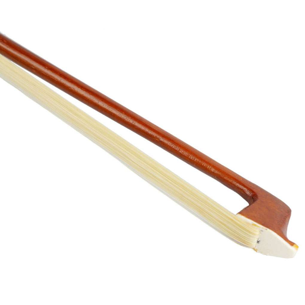Yosiyo 1/8 Arbor Violin Bow with Bright Sound 51cm Total Length for Professional Players 