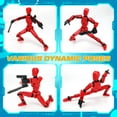 thumbnail image 5 of Pearoft Kids'Play Action Figures Toys: t13 Action Figure for Boys Age 6 7 8 11 Adults Activity Toys, Gifts for 6-12 Years Old Boys Birthday, Multi-Jointed Movable Robot Figure, 5 of 8