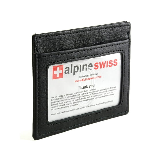 alpine swiss - Alpine Swiss Mens Money Clip Genuine Leather Minimalist ...