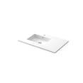 thumbnail image 2 of VIVA Stone 36" Left Sink Matte White - Solid Surface Countertop, 2 of 3