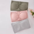 thumbnail image 6 of Strappy Bandeau Bikini Top for Summer Wireless Seamless Shaped Tubetop with Inner And Light Support Women Tube Top, 6 of 7