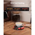thumbnail image 2 of Calentador de Tazas de Café Gaiatop con 3 Temperaturas, Temporizador, Luz LED, 0.37 kg, 120 V, 2 of 6