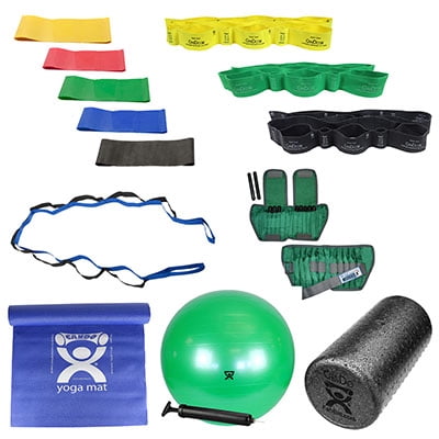 CanDo Home Exercise Band Package, Mobility