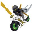 thumbnail image 4 of 8stk Ninjago Motorcycle Set Minifigures Ninja Mini Figures Blocks Toys Fits Lego, 4 of 5