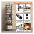thumbnail image 4 of GDF Studio 8-Tier Metal Wire Shelving Unit, Adjustable Storage Rack Organizer, Black, 4 of 7