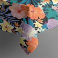 thumbnail image 4 of Pioneer Flower Floral Print Pattern Rectangle Tablecloth 60"x120",Waterproof Polyester Rectangle Table Cloth, Wipeable Spillproof Polyester Tablecloth for Dining, Camping, Indoor and Outdoor, 4 of 6