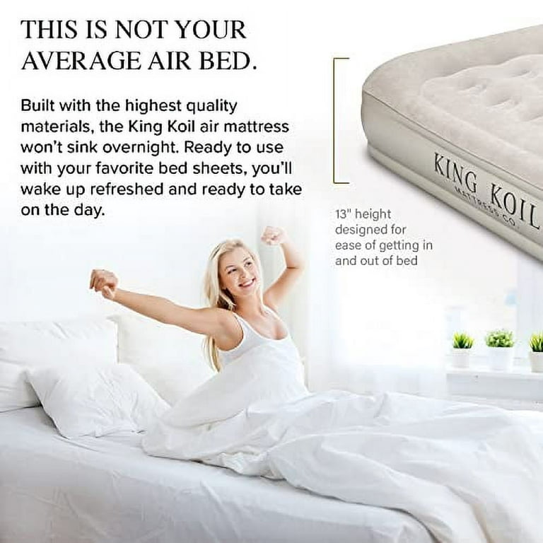 Deluxe colchones inflables For A Good Night's Sleep 