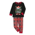 thumbnail image 4 of Elippeo Christmas Family Pajamas Matching Pajamas Sets Xmas Holiday Sleepwear Christmas Pjs for Adult Kid Baby, 4 of 10