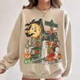thumbnail image 2 of Retro Halloween Haunted House Sweatshirt, Vintage 90s Pumpkin Trick Or Treat Crewneck, Funny Halloween Spooky Season Sweatshirt, 2 of 6