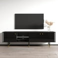 thumbnail image 5 of Cristal 03 TV Stand for TVs up to 80", Modern High Gloss 71" Entertainment Center, TV Media Console with Storage Cabinets, 5 of 5