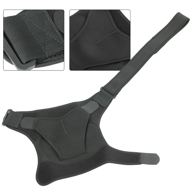 Shoulder Brace, 1pcs Adjustable Shoulder Brace Arm Support Sleeve Breathable Compression Strap Support Compression Strap Sleeve