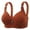 Womens Bras Coffee, variant on Womens Push Up Everyday Bras, Minimizer Bras for Women Plus Size, Full Coverage Cool Comfort T Shirt Seamless Bra S-3XL