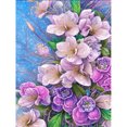 thumbnail image 1 of Cuadros Decorativos Kits de arte de diamantes de flores, lienzo de resina 5D DIY para oficina, hogar, pared (estilo E) DQrwqpou Nuevos Originales, 1 of 9