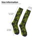 thumbnail image 2 of Fotbe Tropical Palm Leaves Fern Leaf Calcetas Divertidas Estampadas para Hombre y Mujer, Calcetas de Algodón hasta la Rodilla para Caminar, Correr, Enfermería y Embarazo, 2 of 6