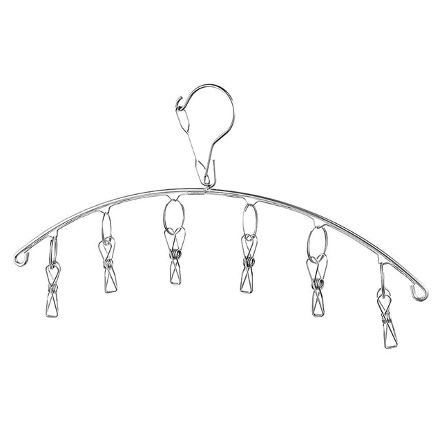HBFAGFB Stainless Steel Socks Panties Rack Versatile Bedroom Organizers and Storage Tool A One Size