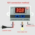 thumbnail image 1 of Module de Contrôleur de Température Numérique LED Thermomètre Interrupteur Sonde, 1 of 8