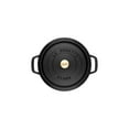 thumbnail image 2 of STAUB La Cocotte Cocotte Ronde en Fonte de 5,25 L, Noire, 2 of 6