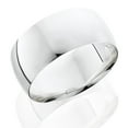 thumbnail image 2 of Pompeii 10mm Dome High Polished Wedding Band 950 Platinum (,), 2 of 2