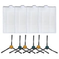 thumbnail image 4 of Replacement Filters Side Brushes Kit for Midea M6 VCR21LDSW Vacuum Cleaner Parts, 4 of 11