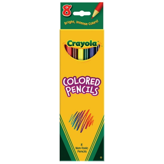 Crayola Colored Pencils, 8-Colors