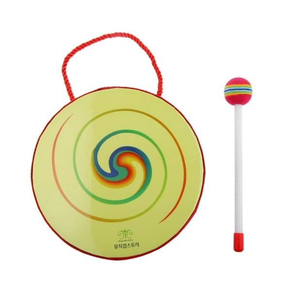 Tambor de mano,Tambor de mano con mazo,Tambor,Instrumentos de percusión,Tambor hecho a mano