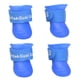 thumbnail image 1 of Botas antideslizantes para la nieve y la lluvia, para cachorros, perros pequeños, colores caramelo, botas impermeables de goma, zapatos, talla S (azul), 1 of 4