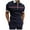 Navy, variant on Sngxgn Men's Short Sleeve Regular Fit with Polo Shirt(White,M)
